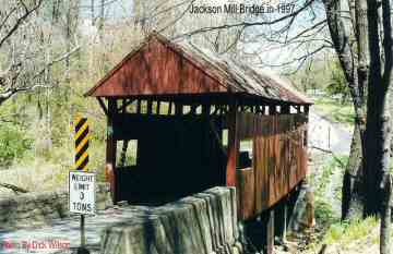 Jackson's Mill Bridge. Photo by Dick Wilson, 1997